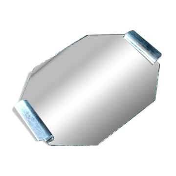 Plateau miroir art déco.