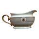Saucière 23 cm Porcelaine Ivoire & Dorée Lenox