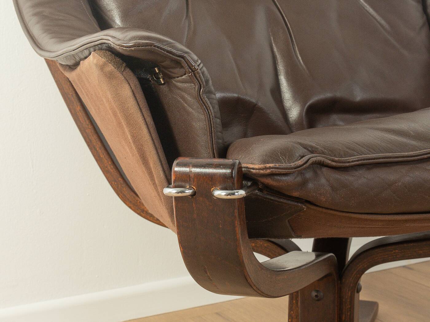 Falcon chair with footstool by Sigurd Ressell for Vatne Møbler
