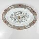 Large oval dish Gien model Rouen Sainfoin, 1990