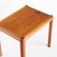 Small vintage teak side table. France, 1960s