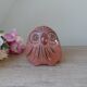 Vintage mexican owl decor bird dove ceramic hand painted tonala