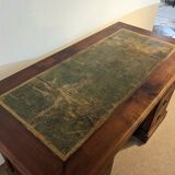 Old desk leather top