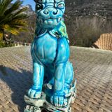 Figurines en céramique Chien Lion