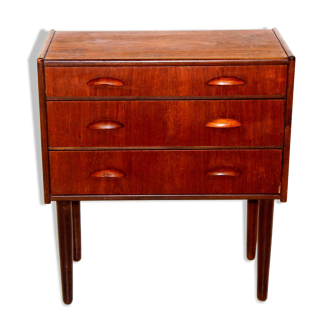 Scandinavian teak chest of drawers, Denmark, 1960