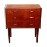 Scandinavian teak chest of drawers, Denmark, 1960