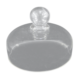 Old cheese bell in blown glass