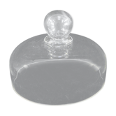 Cloche a fromage en verre soufflé