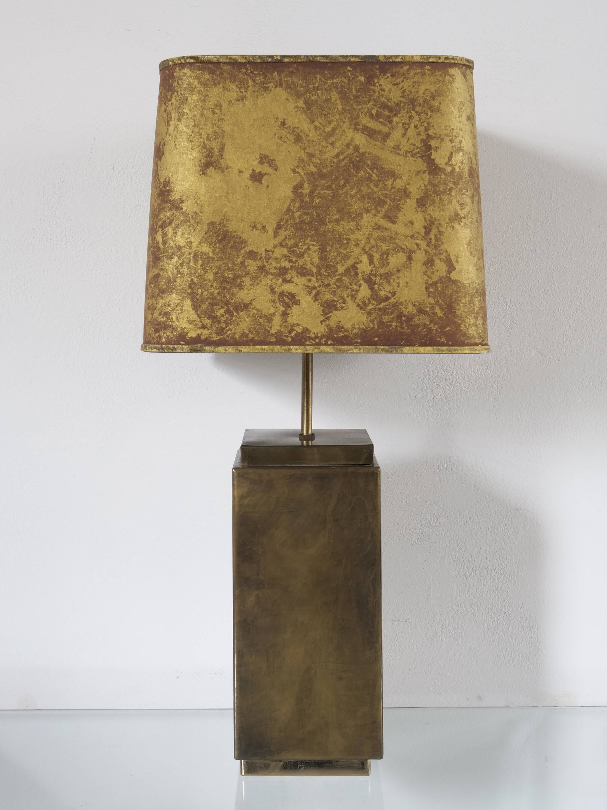 Belgochrom luxury design Gold lamp