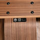 Chauffeuse Charles & Ray Eames LCW Walnut pour Herman Miller