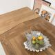 Table de ferme chêne 270 cm avec allonges