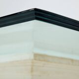 MK10238 Glass and concrete coffee table