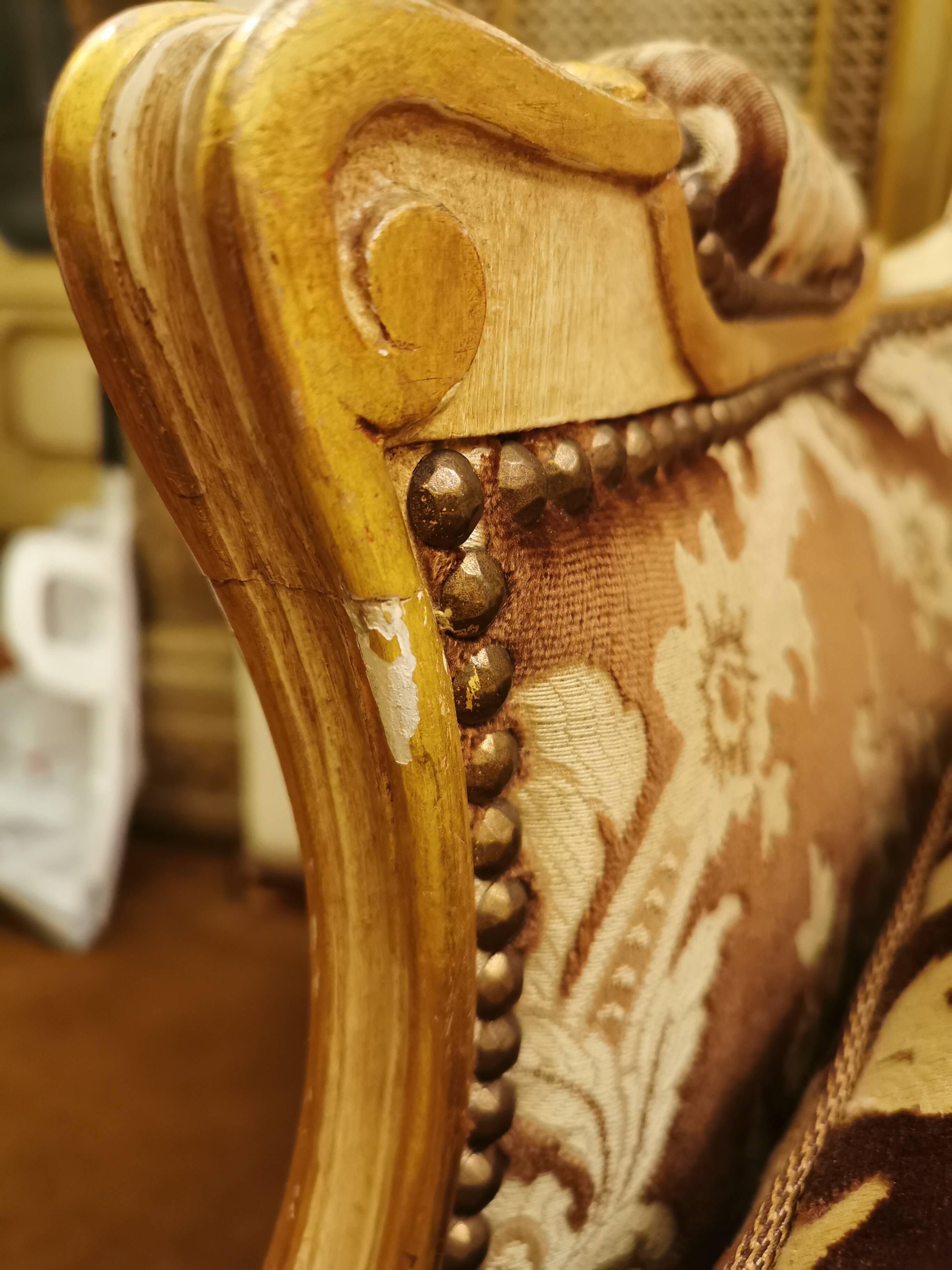 Baroque style salon - bertoni manufacture (it)