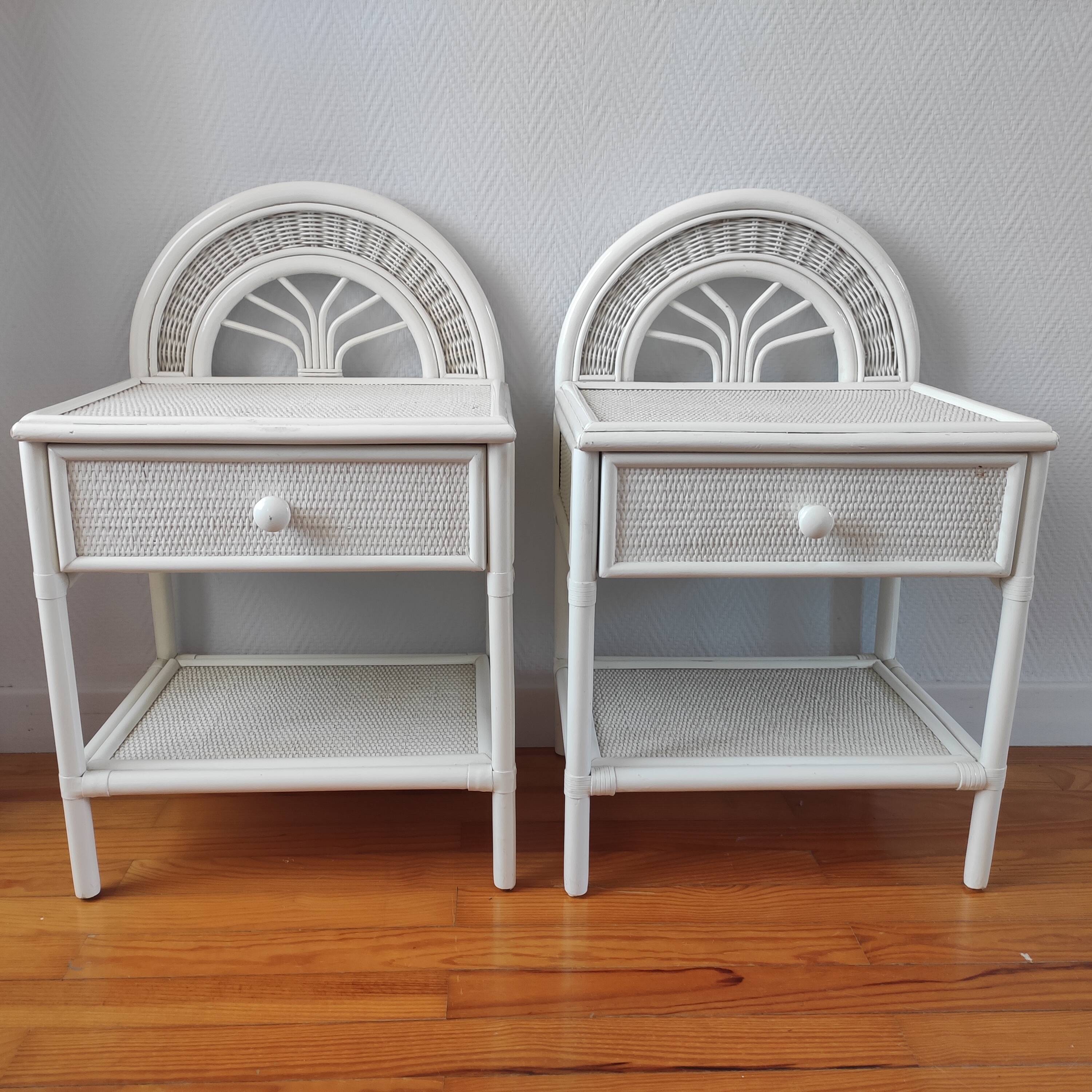 Pair of bedside tables