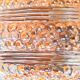 1970s iridescent glass bubble ceiling light