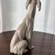 Ceramic greyhound by Juan Huerta