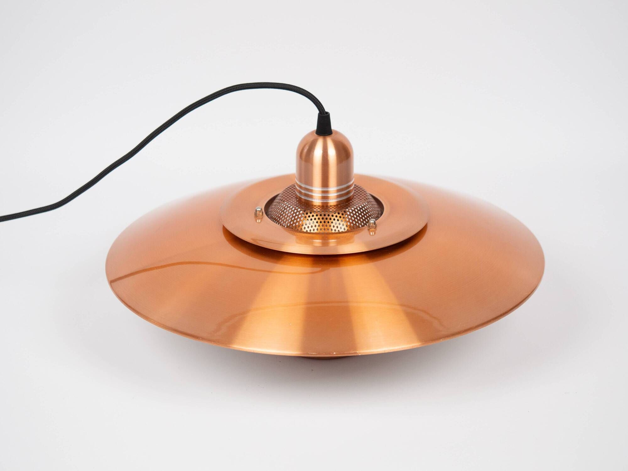 Danish vintage pendant lamp Jeka by Kurt Wiborg, 1980s