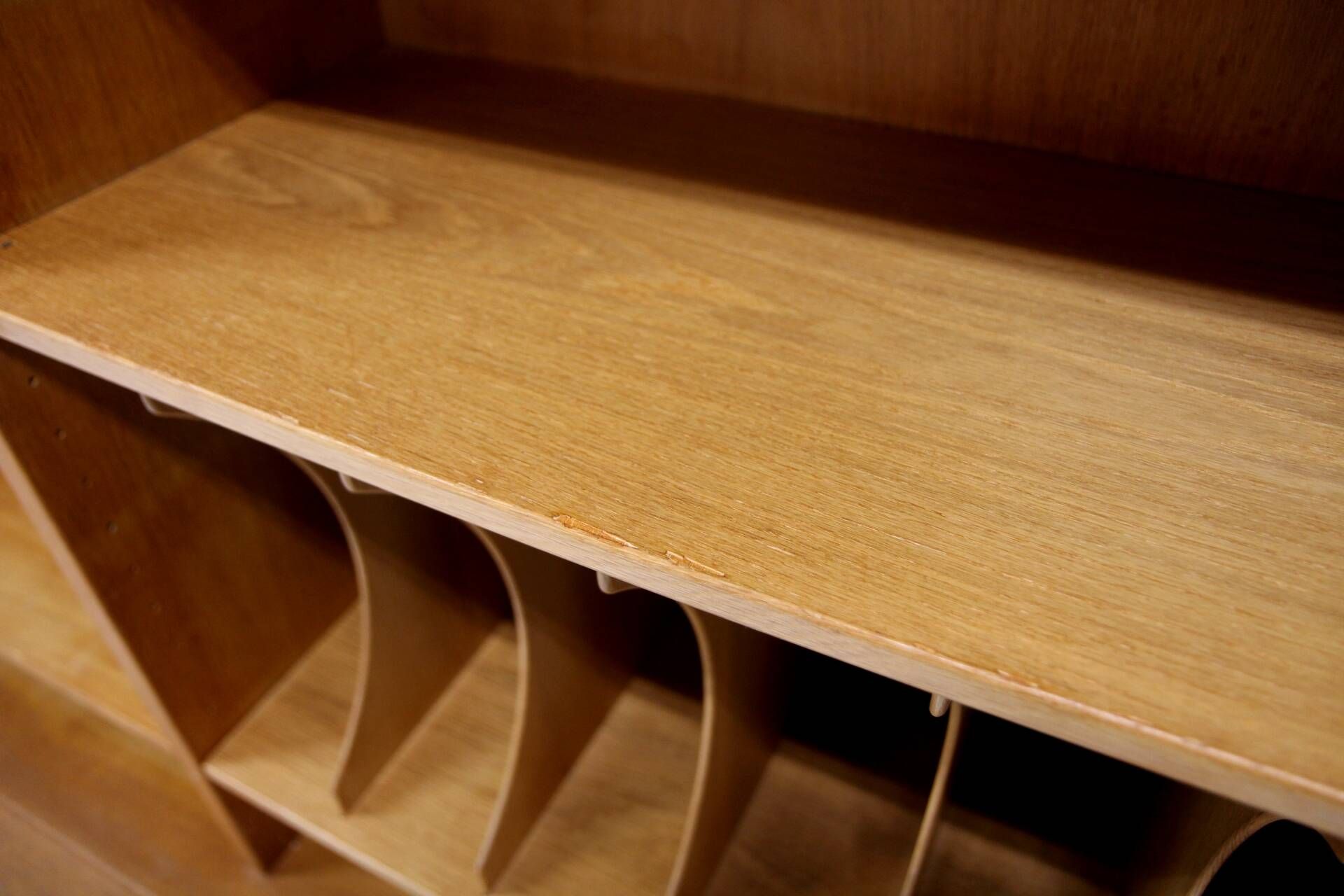 Scandinavian "Öresund" oak bookcase, Børge Mogensen, Sweden, 1960
