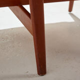 Danish leather sofa set by Arne Wahl Iversen for Komfort