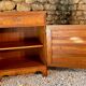 Low sideboard and jam cupboard set - solid wood