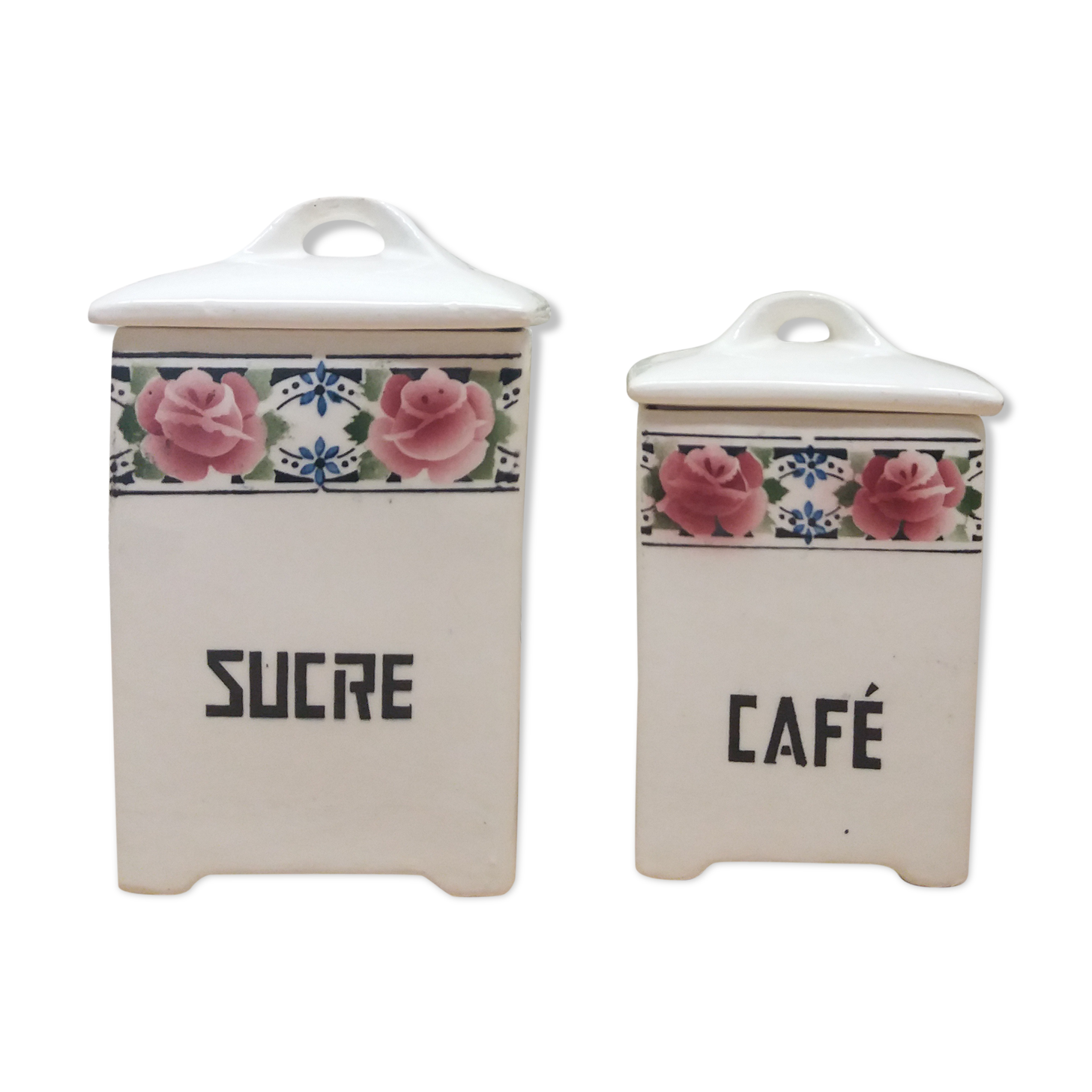 Paire pots à épices