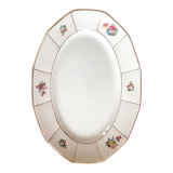 Oval dish Prado Digoin and Sarreguemines