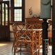 Vintage bamboo dining set in Chippendale style, Italy, year