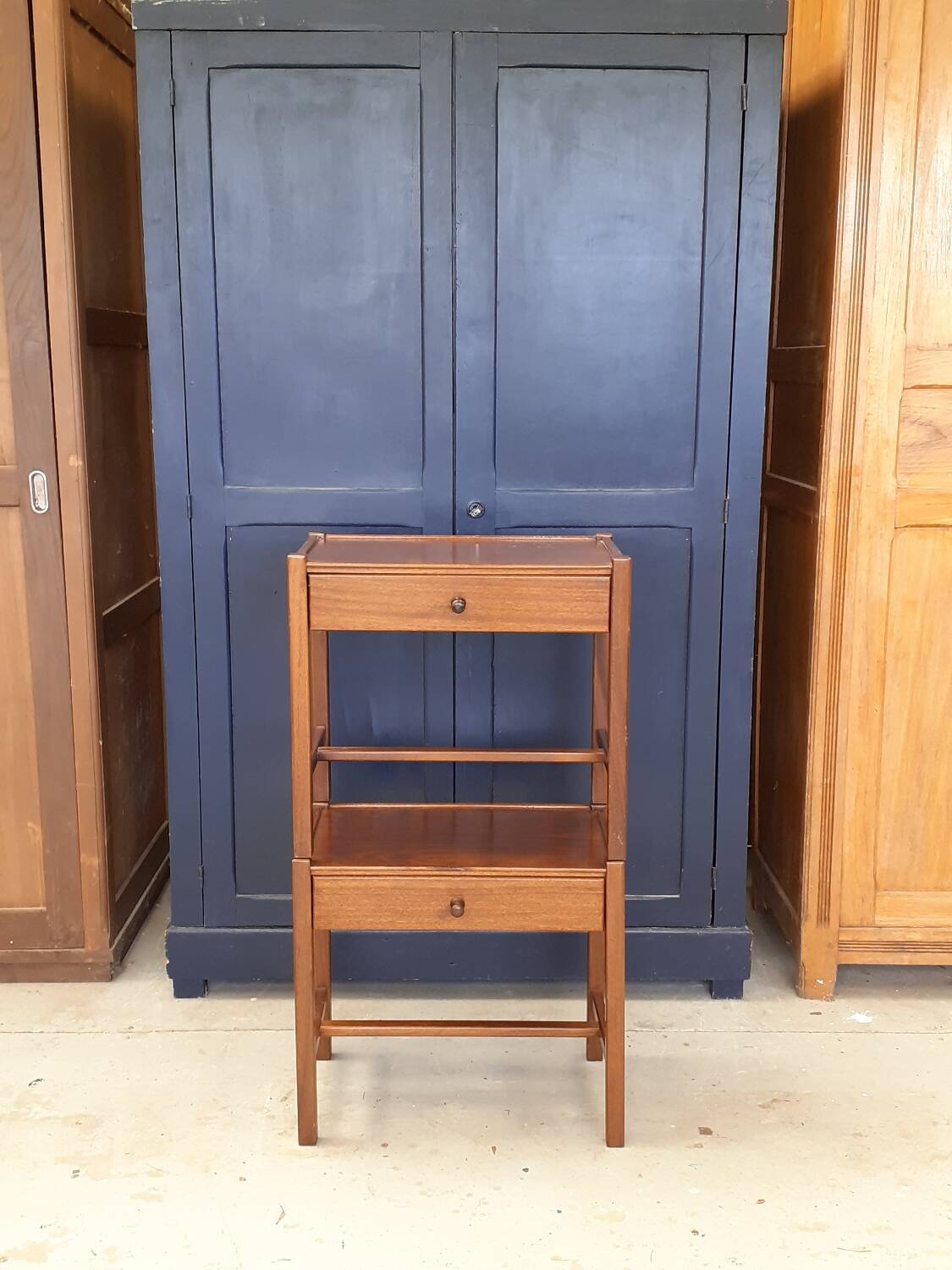 Pair of Scandinavian bedside tables