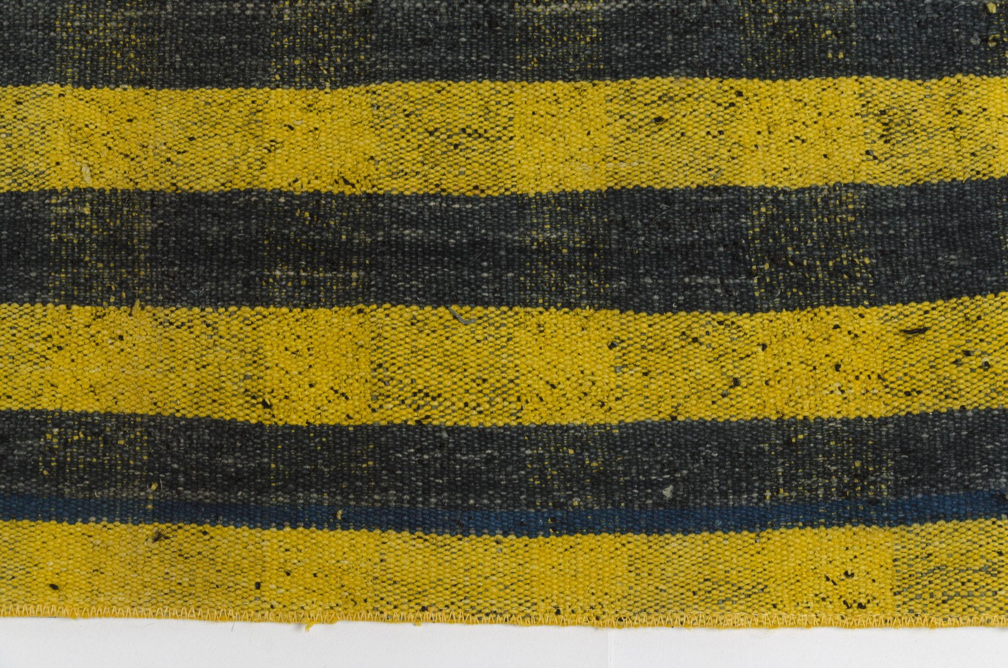 Vintage Stripe Wool Kilim Rug