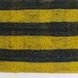 Vintage Stripe Wool Kilim Rug