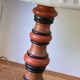 Vintage Italian turned wood lamp