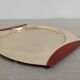 Brass and Bakelite trays and bowl by PM Italy circa 1970