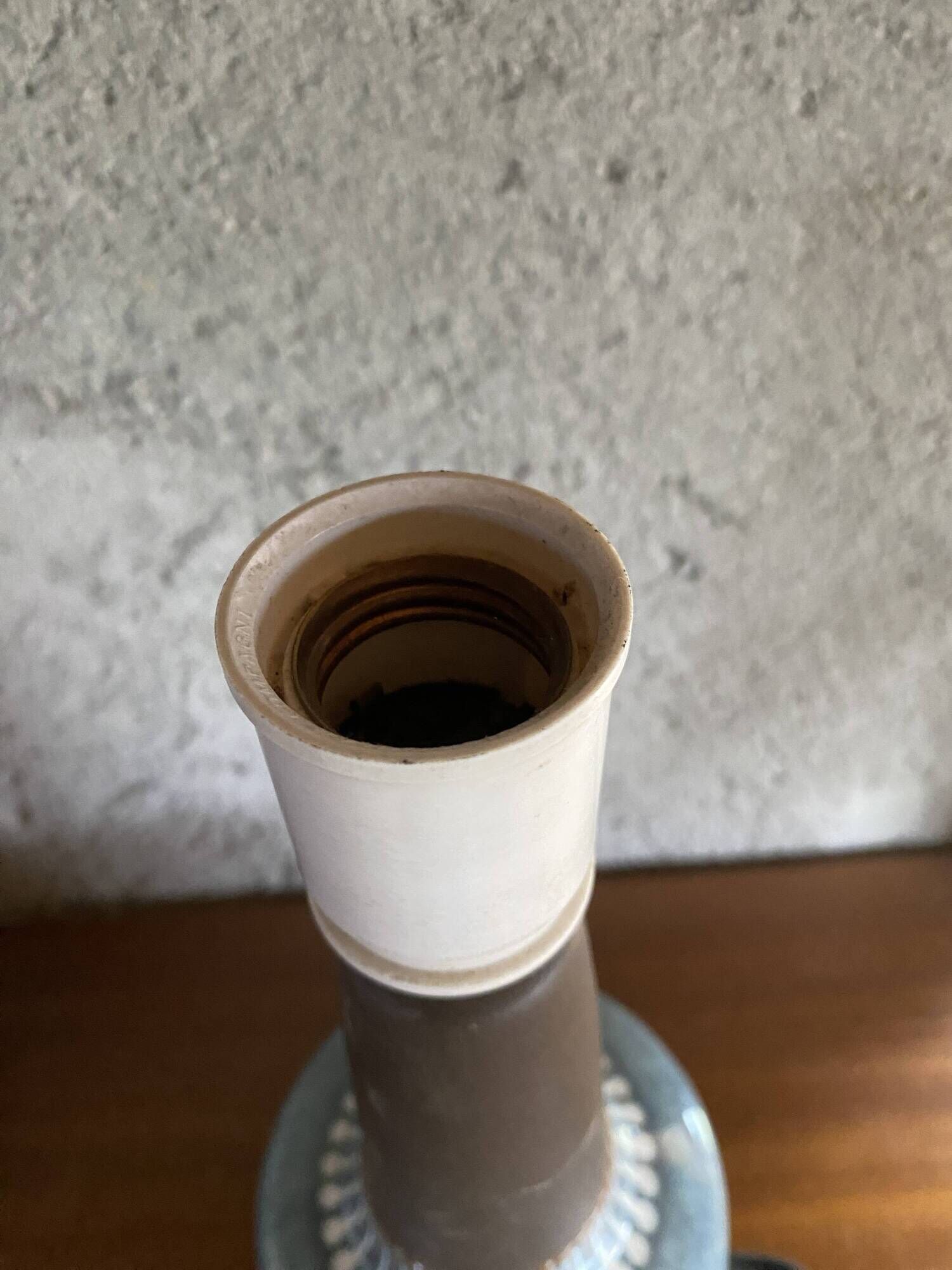 Ceramic lamp Soholm designed by Einar Johansen