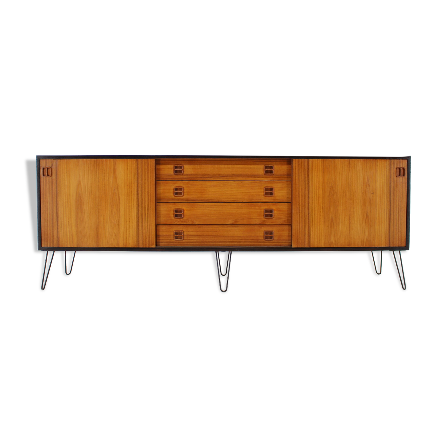 1960s Teak Upcycled Sideboard, Denmark