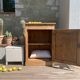 Raw wood jam buffet