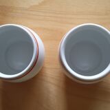 Pair of Auteuil China Cup