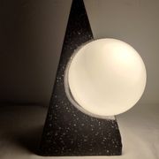 Lampe de table en céramique. Espagne, années 1970.
