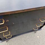 Old chest of drawers with compass feet