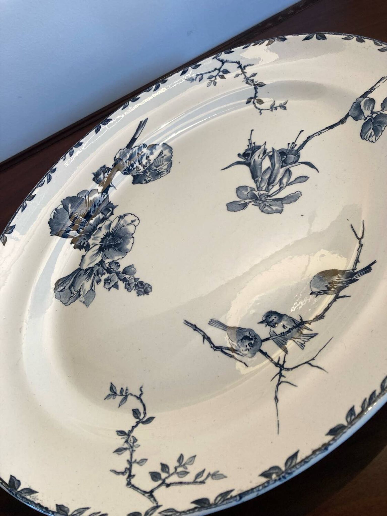 Oval plate iron earth Grand Depot Spring Oxford