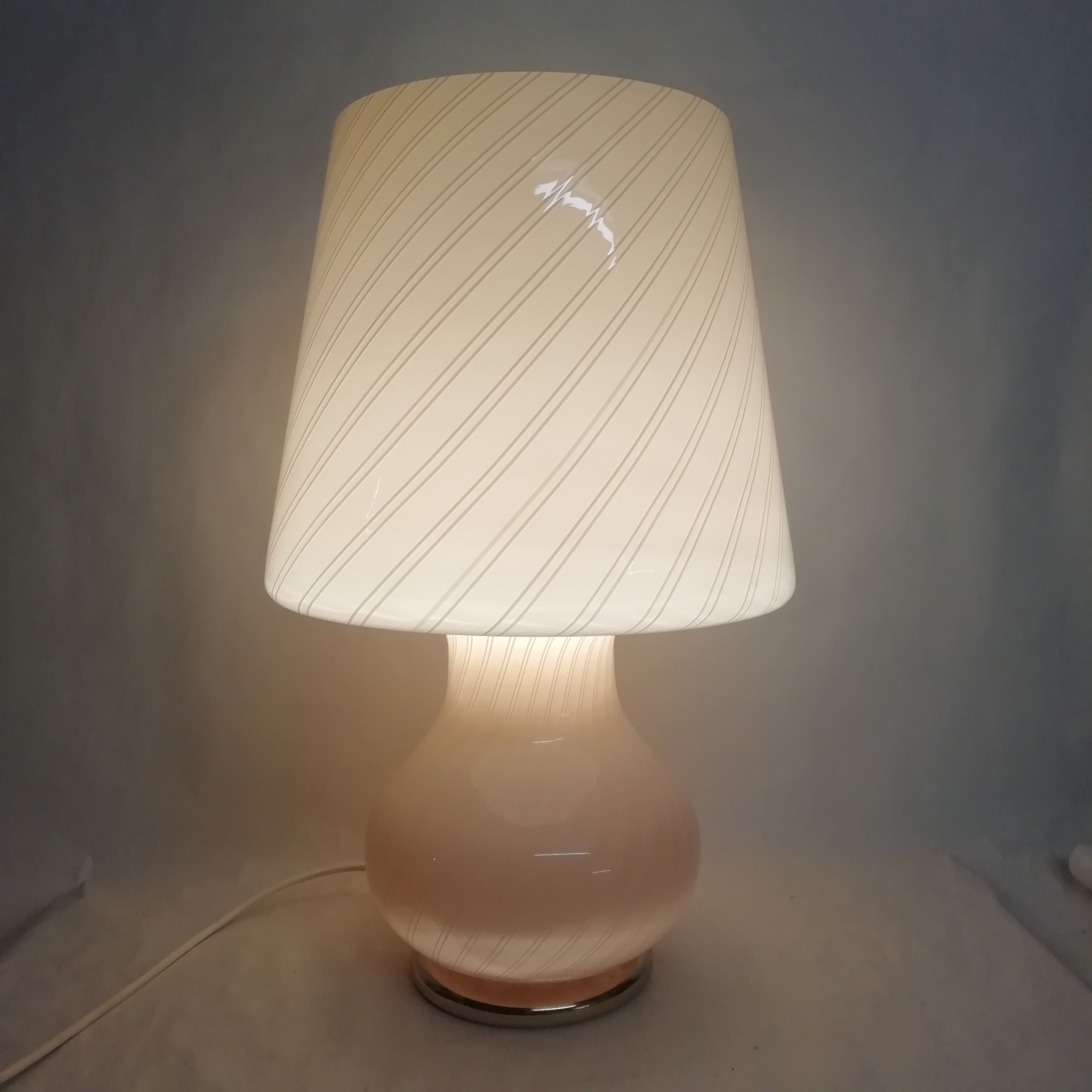 Murano glass table lamp