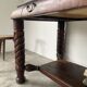 Bureau console acajou 1900