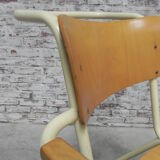 Vintage chair on wheels, wheelchair