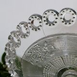 Fruit cup on foot moulded glass