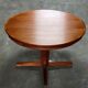 Dyrlund Flip Flap Lotus dining table in teak Denmark 1960