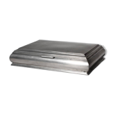 J.L. Hultman Art Deco Pewter Jewellery Casket, For Svenskt Tenn, 1930s