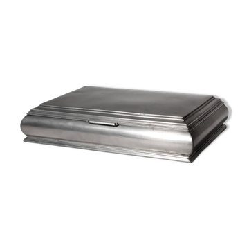 J.L. Hultman Art Deco Pewter Jewellery Casket, For Svenskt Tenn, 1930s