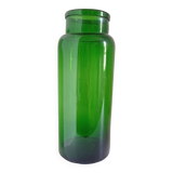 Blown glass medicine jar
