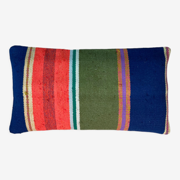 Vintage turkish kilim cushion cover