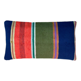 Vintage turkish kilim cushion cover