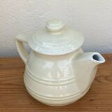 White ceramic teapot